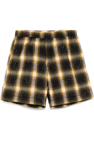 Sky High Farm Shorts imbottiti a quadri