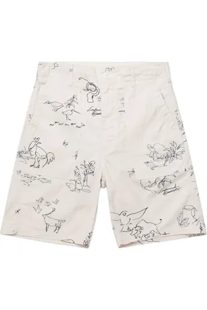 ENGINEERED GARMENTS Bermuda in cotone con stampa