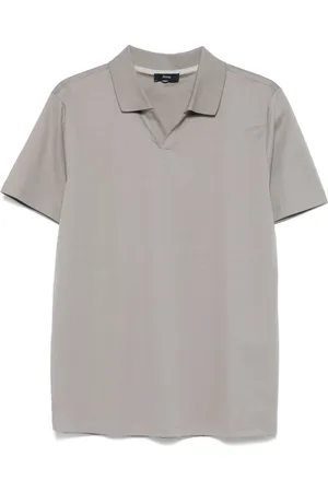 HERNO Polo con placca logo