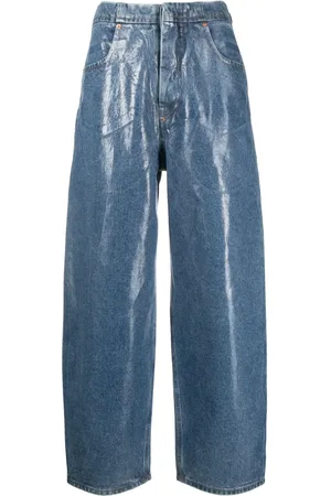 Maison Margiela Jeans a gamba ampia