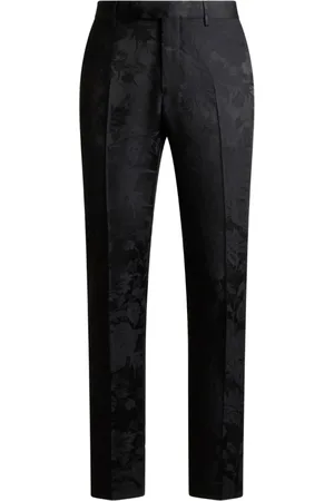 Etro Pantaloni con stampa paisley jacquard
