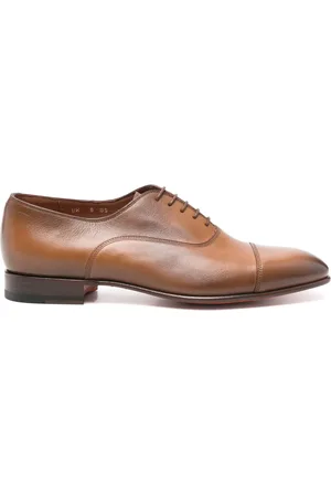 santoni Oxford in pelle