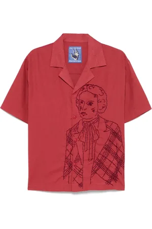 KIDSUPER STUDIOS Camicia Stitched Woman