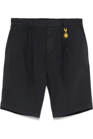 Manuel Ritz Shorts con applicazione logo