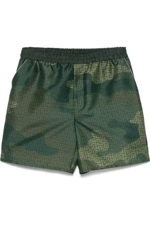 Balmain Shorts con stampa camouflage