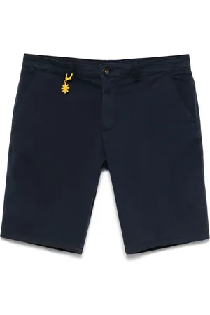 Manuel Ritz Shorts con applicazione logo
