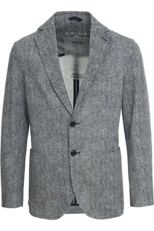Circolo Blazer con motivo spigato