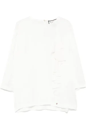 NISSA Blusa con dettaglio drappeggiato