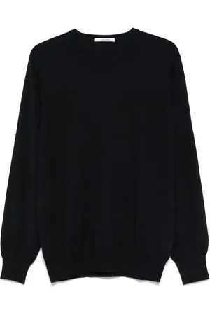 KANGRA CASHMERE Top in maglia fine