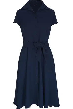 Kiton Abito midi con nodo in vita