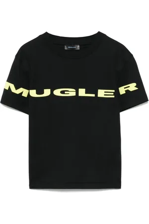 MUGLER T-shirt con logo
