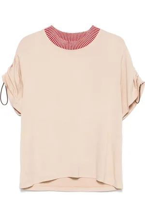 Charlie Constantinou T-shirt con scollo a coste