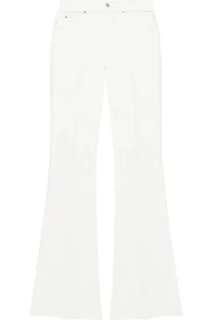 Alexander McQueen Jeans a gamba ampia