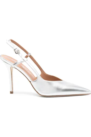 LELLA BALDI Pumps metallizzate 100mm