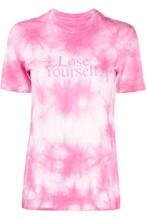 Paco rabanne T-shirt Lose Yourself con fantasia tie dye