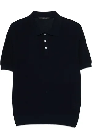 TAGLIATORE Polo in cotone con ricamo logo