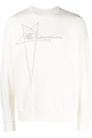 Rick Owens Felpa con ricamo