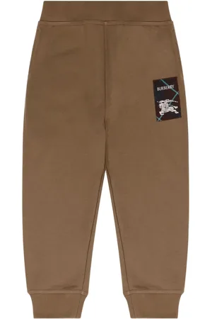 Burberry Pantaloni sportivi con applicazione logo