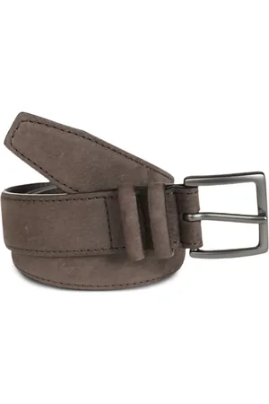 Orciani Cintura in pelle scamosciata
