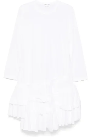 Comme des Garçons Abito midi con ruches