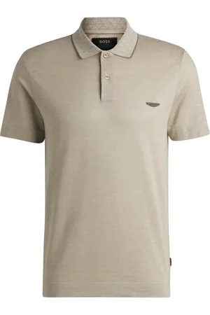 HUGO BOSS Polo con applicazione logo