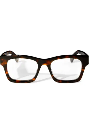 OFF-WHITE Occhiali Style 78 con effetto toiseshell