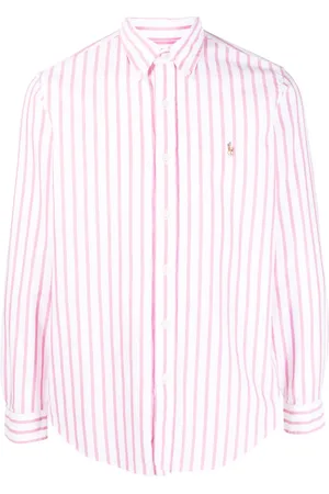 Ralph Lauren Camicia a righe con ricamo