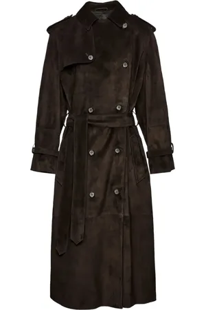 MAGDA BUTRYM Trench doppiopetto con cappuccio