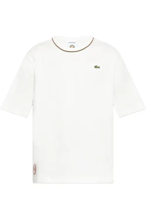 Lacoste T-shirt in cotone con stampa