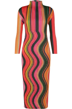 PLEATS PLEASE ISSEY MIYAKE Abito midi Warp