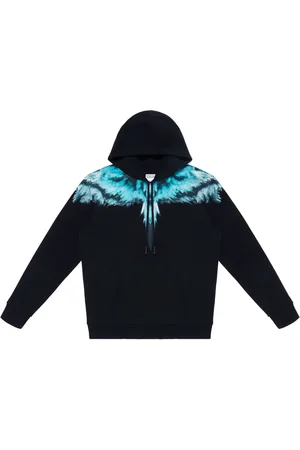MARCELO BURLON Felpa con cappuccio Colordust Wings