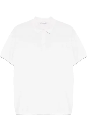 KANGRA CASHMERE Polo in maglia fine