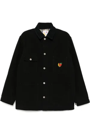 Sky High Farm Giacca denim con ricamo
