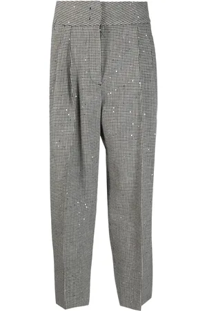 Fabiana Filippi Pantaloni sartoriali con motivo pied-de-poule