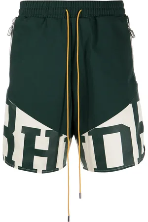 Rhude Shorts Flight con stampa