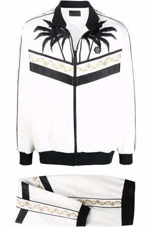 Philipp Plein Tuta sportiva con stampa barocca