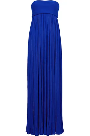 Proenza Schouler Abito lungo plissettato