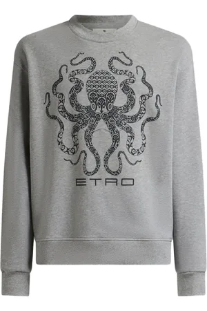 Etro Felpa con stampa logo