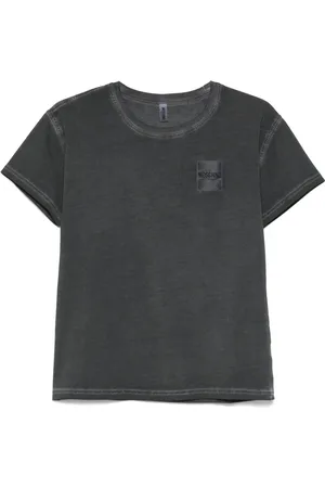 Moschino T-shirt con applicazione logo