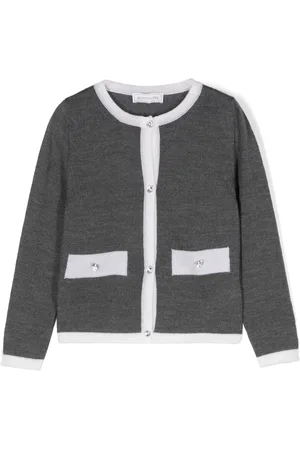 MONNALISA Cardigan con dettagli a contrasto