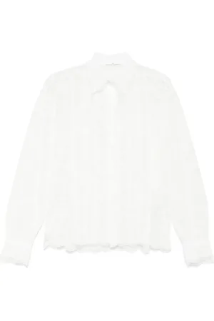 ERMANNO SCERVINO Camicia in pizzo a corda