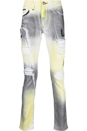 Philipp Plein Jeans slim con stampa