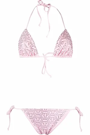 Philipp Plein Set bikini con stampa