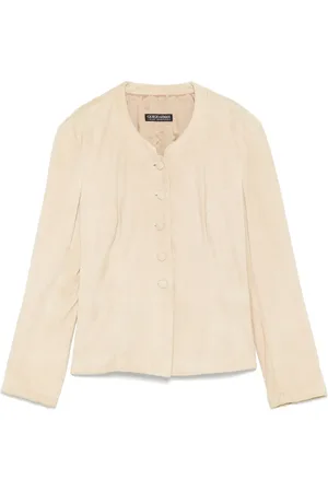Giorgio Armani Giacca in pelle scamosciata anni 