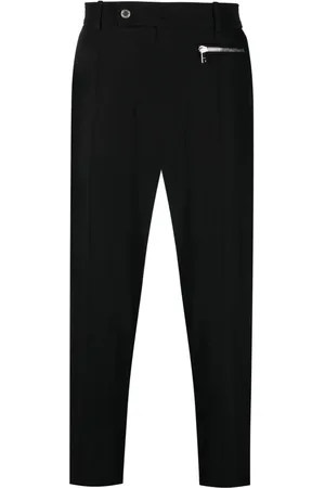 Balmain Pantaloni dritti a vita media
