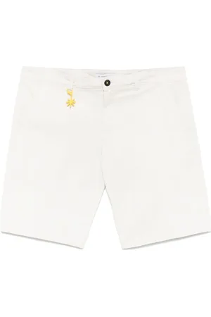 Manuel Ritz Shorts con applicazione logo