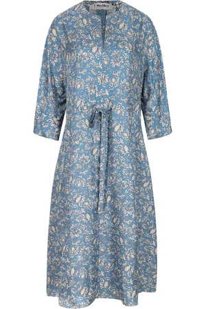 Max Mara Abito midi con stampa a fiori