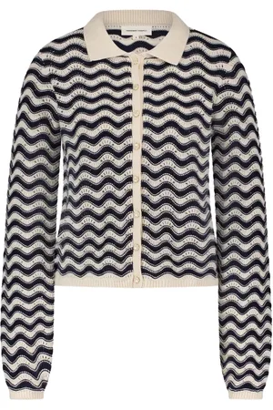 Fabienne Chapot Cardigan con motivo a zigzag
