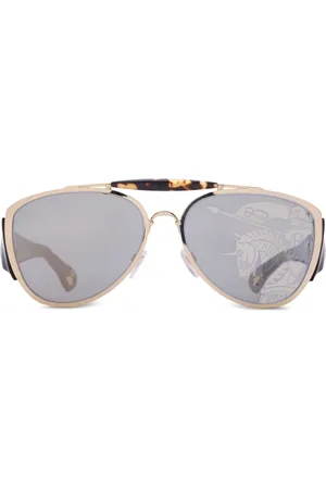 Burberry Occhiali da sole Shield stile pilota