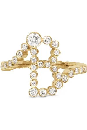SOPHIE BILLE BRAHE Anello Ensemble Coeur B in giallo 18 carati